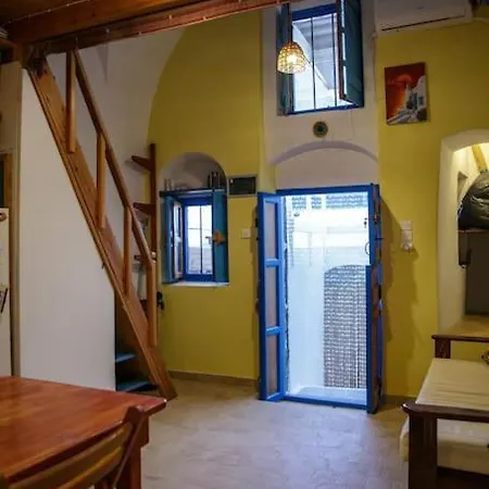 Authentic Cycladic House With Sea View Terrace Semesterbostad *