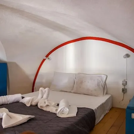Authentic Cycladic House With Sea View Terrace Tatil Evi Emporio (Santorini)